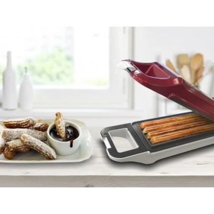 Beper - Churros pagatavošanas ierīce 700W/230V sarkana