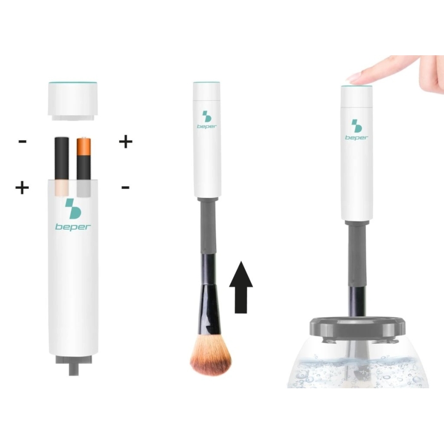 Beper - Kosmētisko otu tīrītājs 2xAAA