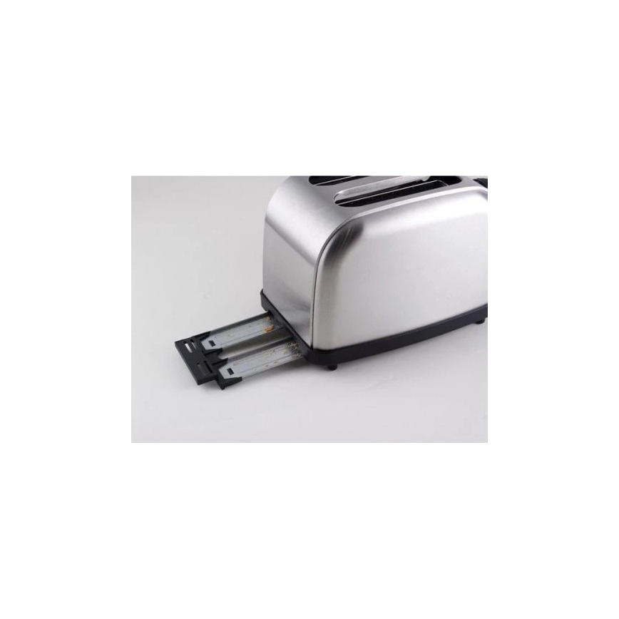 Beper - Maizes grauzdētājs ar divām šķēlēm 900W/230V, nerūsējošā tērauda