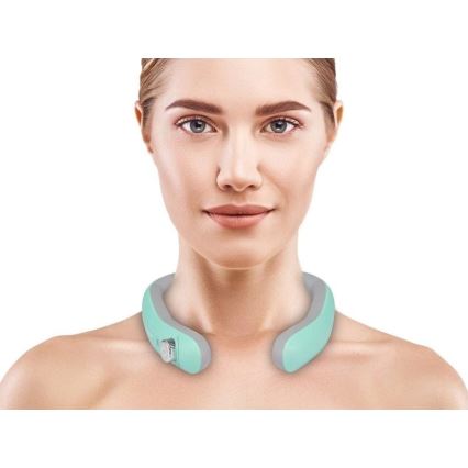 Beper - Uzlādējams EMS kakla masāžas aparāts, 5V/900 mAh, mint krāsā