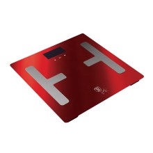 BerlingerHaus - Svari ar LCD ekrānu 2xAAA sarkani/matēta hroma
