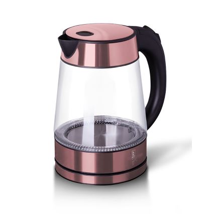 BerlingerHaus - Tējkanna 1,7 l 2200W/230V nerūsējošs tērauds/rozā zelta