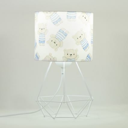 Bērnu galda lampa KIDS ROOM, 1x E27/60W/230V, Ø 18 cm, ar lācīti