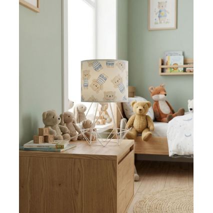 Bērnu galda lampa KIDS ROOM, 1x E27/60W/230V, Ø 18 cm, ar lācīti