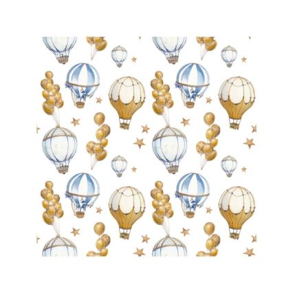 Bērnu galda lampa KIDS ROOM, 1xE27/60W/230V, Ø 18 cm, ar baloniem
