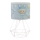 Bērnu galda lampa KIDS ROOM 1xE27/60W/230V Ø 18 cm kosmonauts
