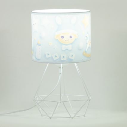 Bērnu galda lampa KIDS ROOM 1xE27/60W/230V Ø 18 cm kosmonauts