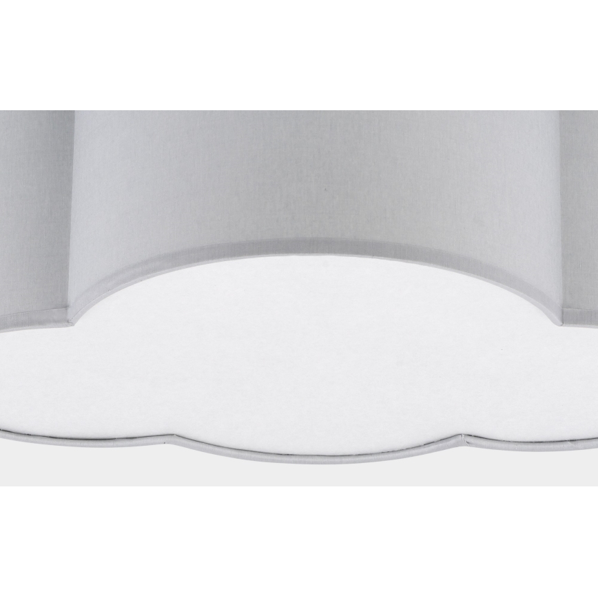 Bērnu griestu gaismeklis CLOUD MINI 2xE27/15W/230V pelēks