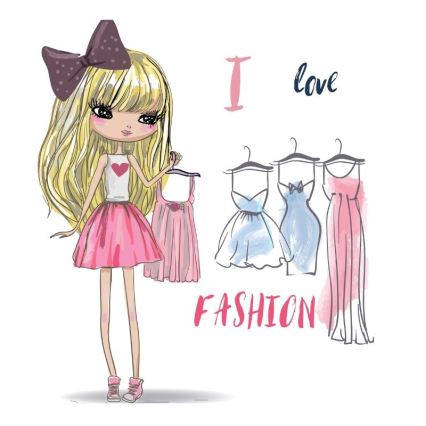 Bērnu griestu gaismeklis GIRLS VIBES 1xE27/60W/230V diametrs 40 cm Mīlu modi