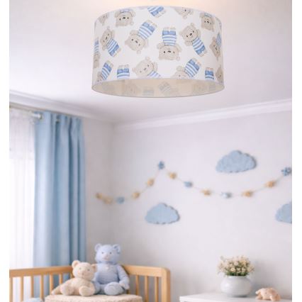 Bērnu griestu gaismeklis KIDS ROOM 1xE27/60W/230V, Ø 40 cm ar lācīti
