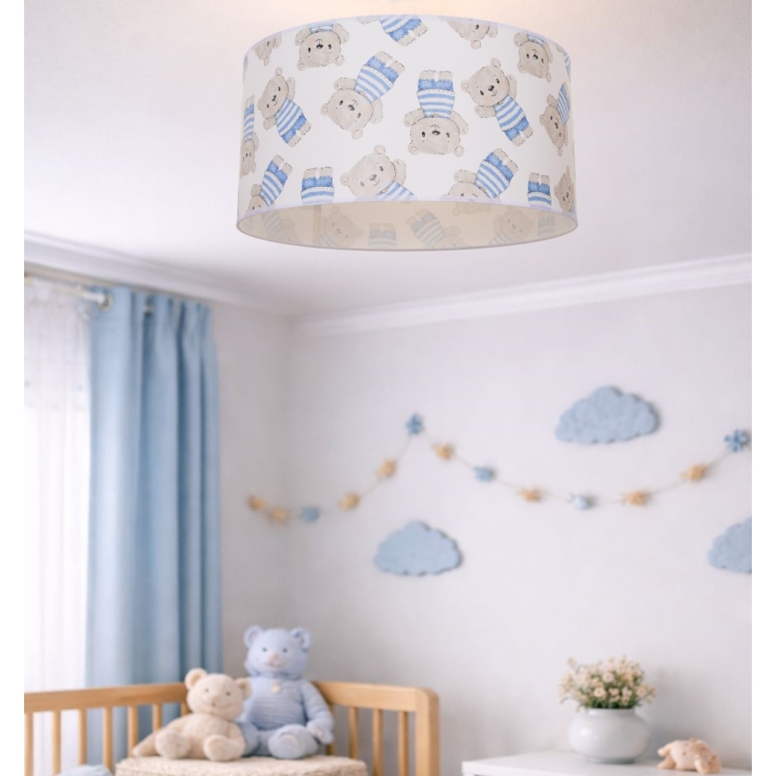 Bērnu griestu gaismeklis KIDS ROOM 1xE27/60W/230V, Ø 40 cm ar lācīti
