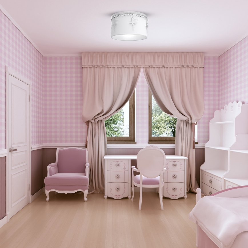 Bērnu griestu lampa BALLET 1xE27/60W/230V