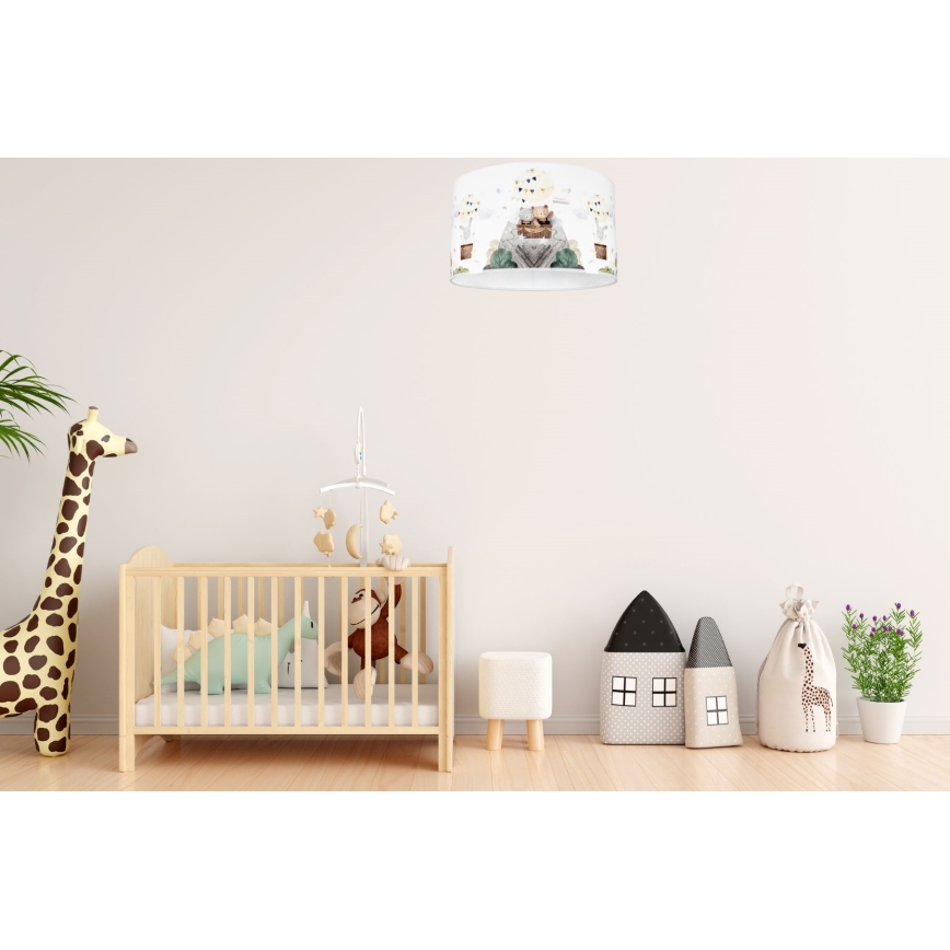 Bērnu griestu lampa BEARS 1xE27/60W/230V