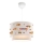 Bērnu griestu lampa CANDY 1xE27/40W/230V balta/oranža