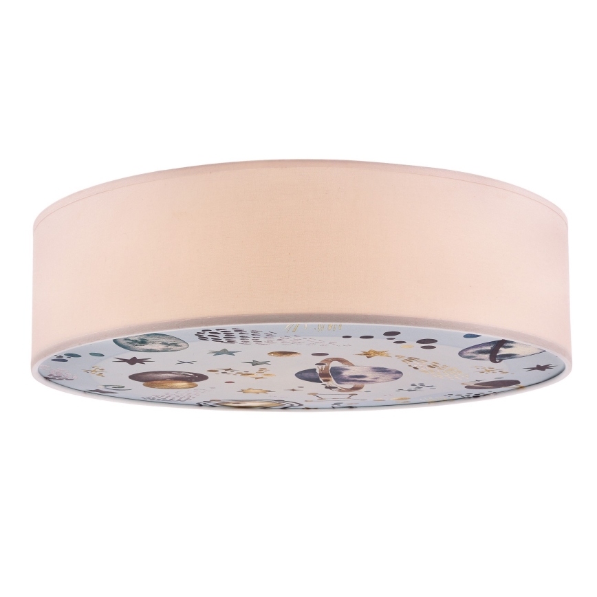 Bērnu griestu lampa KIDDY 2xE27/40W/230V balta/zila