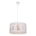 Bērnu griestu lampa KIDS ROOM 1xE27/60W/230V Ø 40 cm ar dzīvnieku motīviem