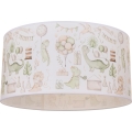 Bērnu griestu lampa KIDS ROOM 1xE27/60W/230V Ø 40 cm dinozaurs