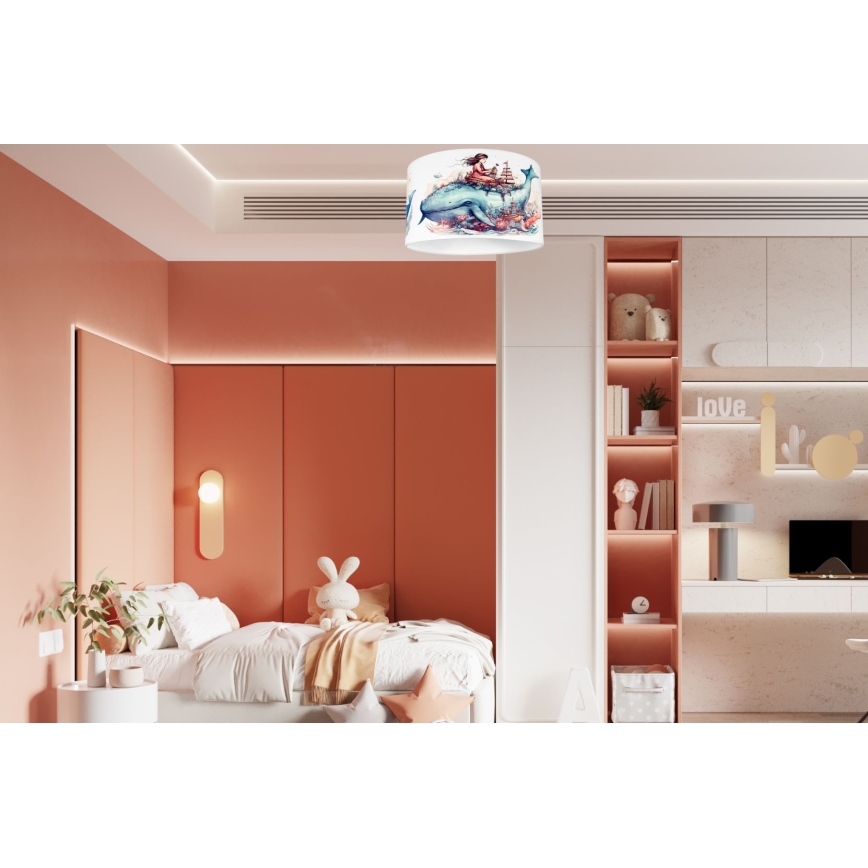 Bērnu griestu lampa OCEAN 1xE27/60W/230V