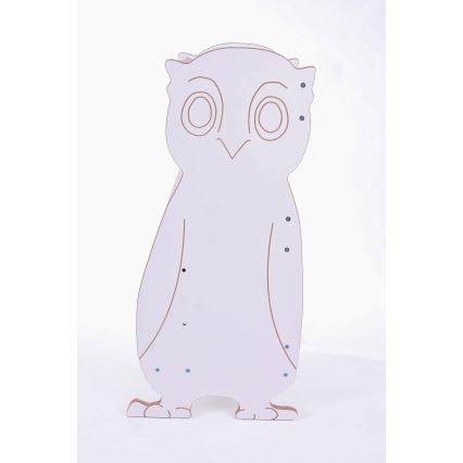 Bērnu kāpslis OWL balta