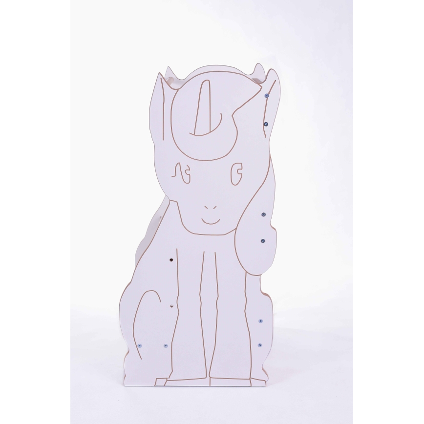 Bērnu kāpslis UNICORN balta