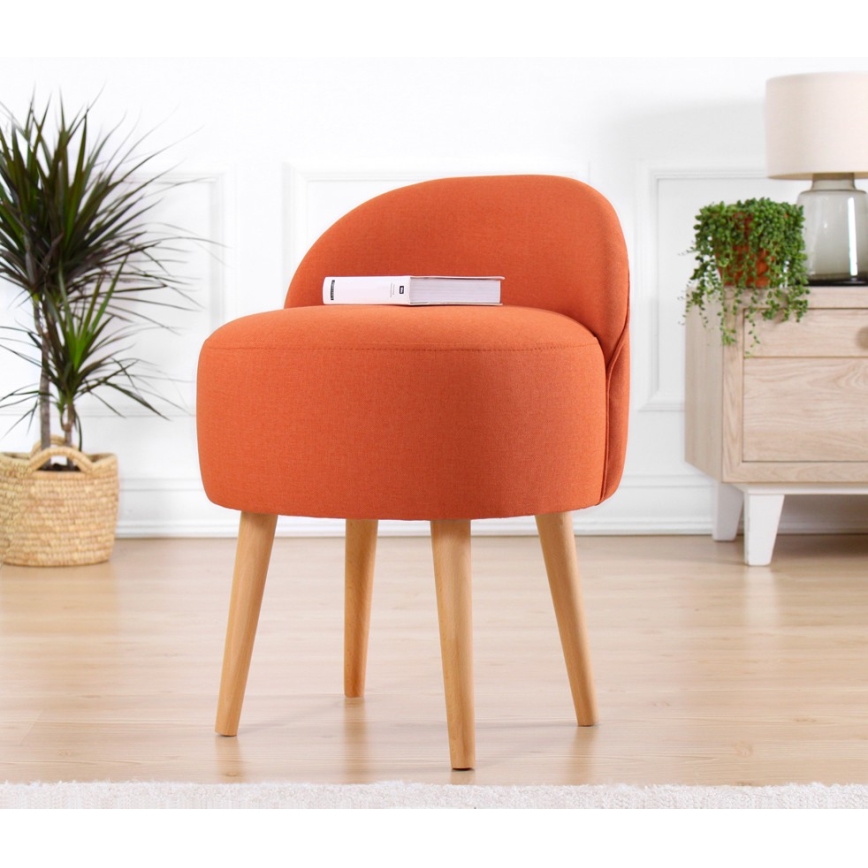 Bērnu krēsls NIKI, Ø 46 cm, oranžs