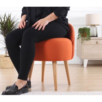 Bērnu krēsls NIKI, Ø 46 cm, oranžs