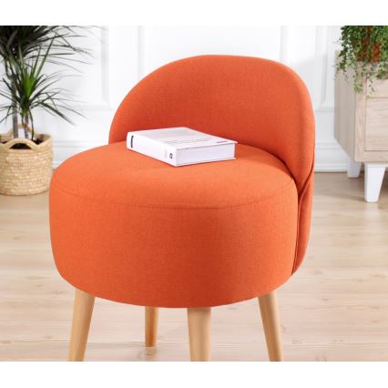 Bērnu krēsls NIKI, Ø 46 cm, oranžs
