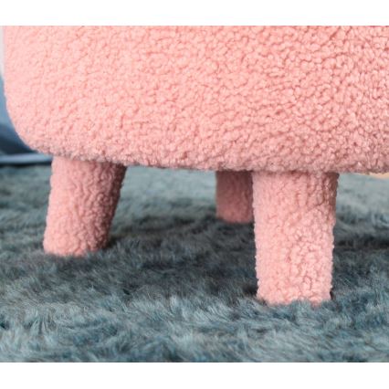 Bērnu krēsls PIXI Ø 46 cm rozā