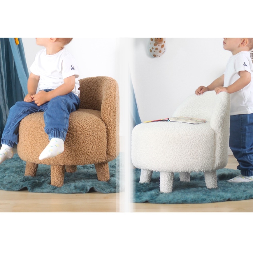 Bērnu krēsls PIXI Ø 46 cm rozā