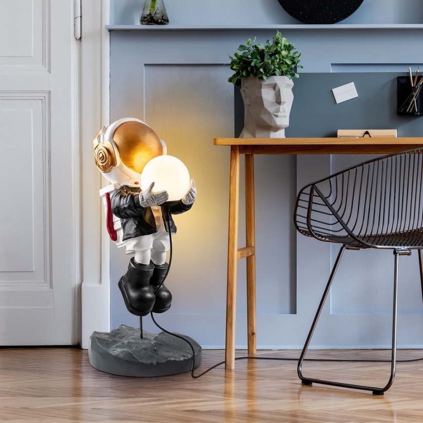 Bērnu lampiņa ASTRONAUT 1xE14/40W/230V, vara krāsā