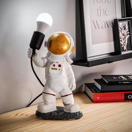 Bērnu lampiņa ASTRONAUT 1xE27/40W/230V vara/balta