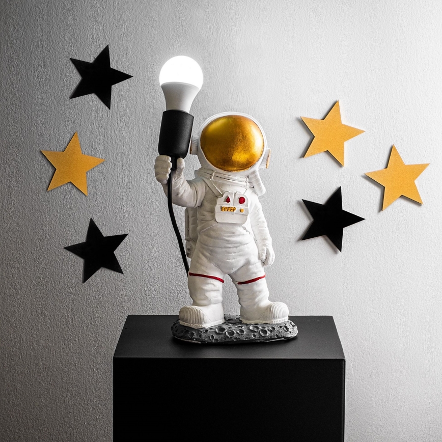 Bērnu lampiņa ASTRONAUT 1xE27/40W/230V vara/balta