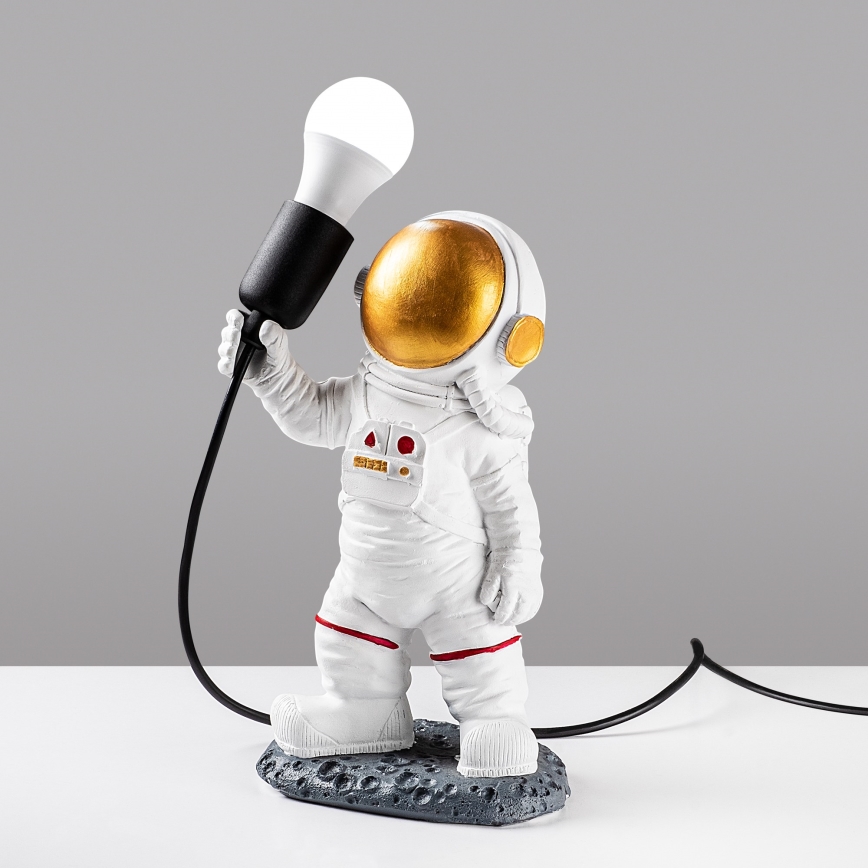 Bērnu lampiņa ASTRONAUT 1xE27/40W/230V vara/balta