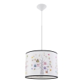 Bērnu lustra ar auklu OWLS 1xE27/15W/230V d. 40 cm pūces