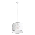 Bērnu lustra ar auklu PRINCESS 1xE27/15W/230V d. 40 cm princese