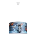 Bērnu lustra ar auklu SWEET CAT 1xE27/15W/230V