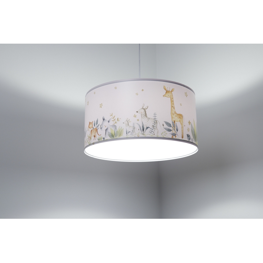 Bērnu lustra ar auklu SWEET DREAMS 1xE27/60W/230V d. 30 cm