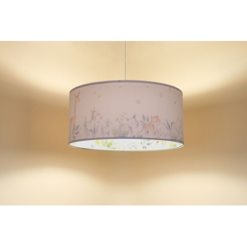 Bērnu lustra ar auklu SWEET DREAMS 1xE27/60W/230V d. 30 cm