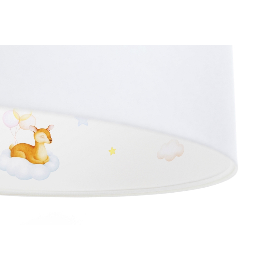 Bērnu lustra ar auklu SWEET DREAMS 1xE27/60W/230V d. 30 cm