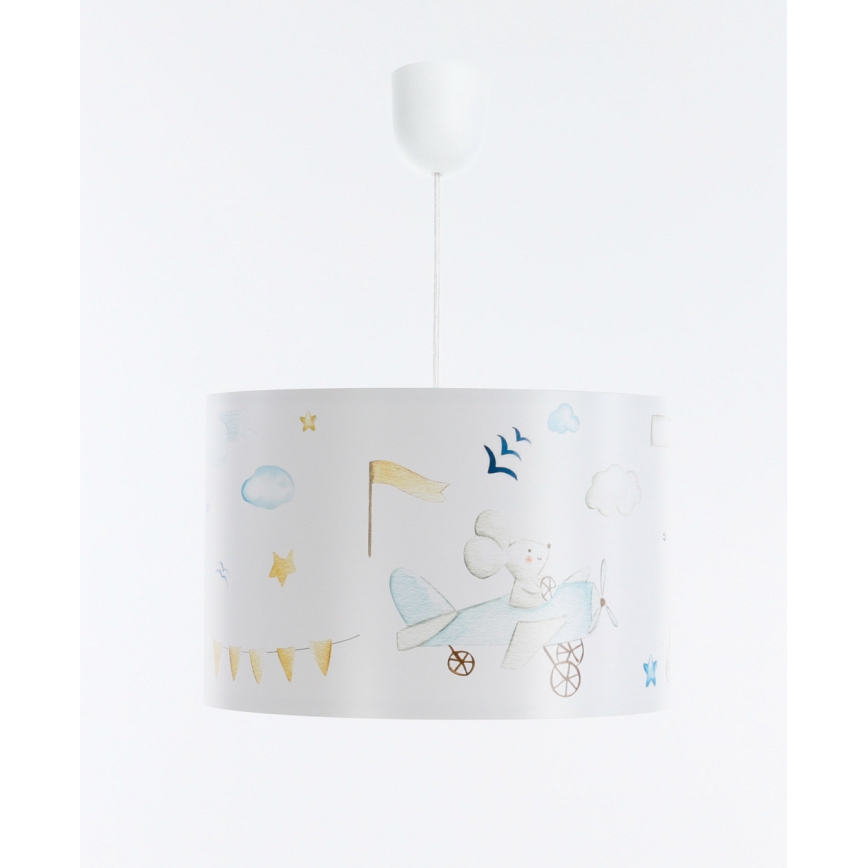 Bērnu lustra ar auklu SWEET DREAMS 1xE27/60W/230V d. 30 cm