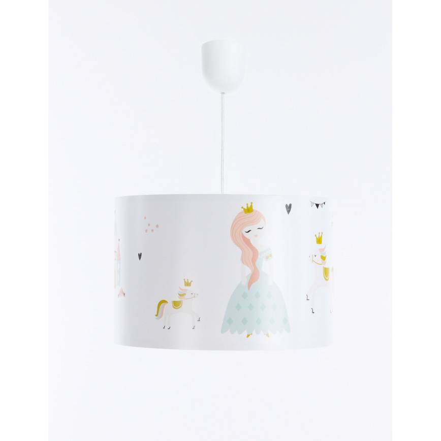 Bērnu lustra ar auklu SWEET DREAMS 1xE27/60W/230V d. 30 cm