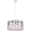Bērnu lustra GIRLS VIBES 1xE27/60W/230V Ø 40 cm meitenēm