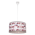 Bērnu lustra KIDS ROOM 1xE27/60W/230V pr. 40 cm ugunsdzēsēji
