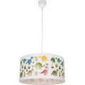Bērnu lustra KIDS ROOM 1xE27/60W/230V Ø 40 cm dinozaurs