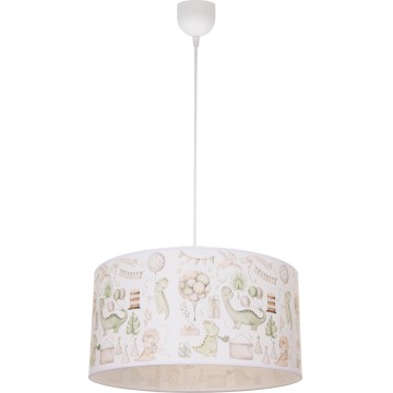 Bērnu lustra KIDS ROOM 1xE27/60W/230V Ø 40 cm dinozaurs