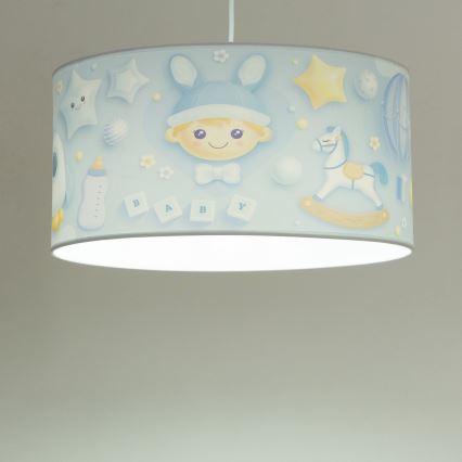 Bērnu lustra KIDS ROOM 1xE27/60W/230V Ø 40 cm kosmonauts