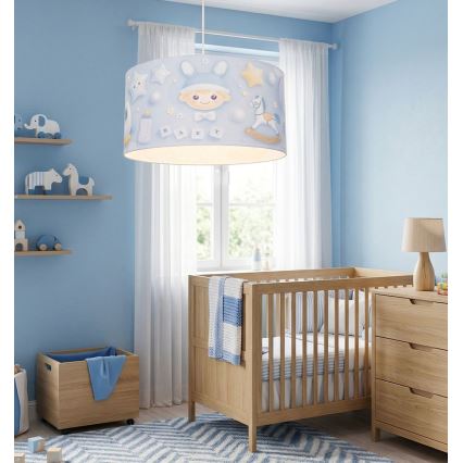Bērnu lustra KIDS ROOM 1xE27/60W/230V Ø 40 cm kosmonauts