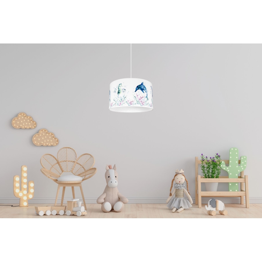 Bērnu lustra OCEAN 1xE27/60W/230V