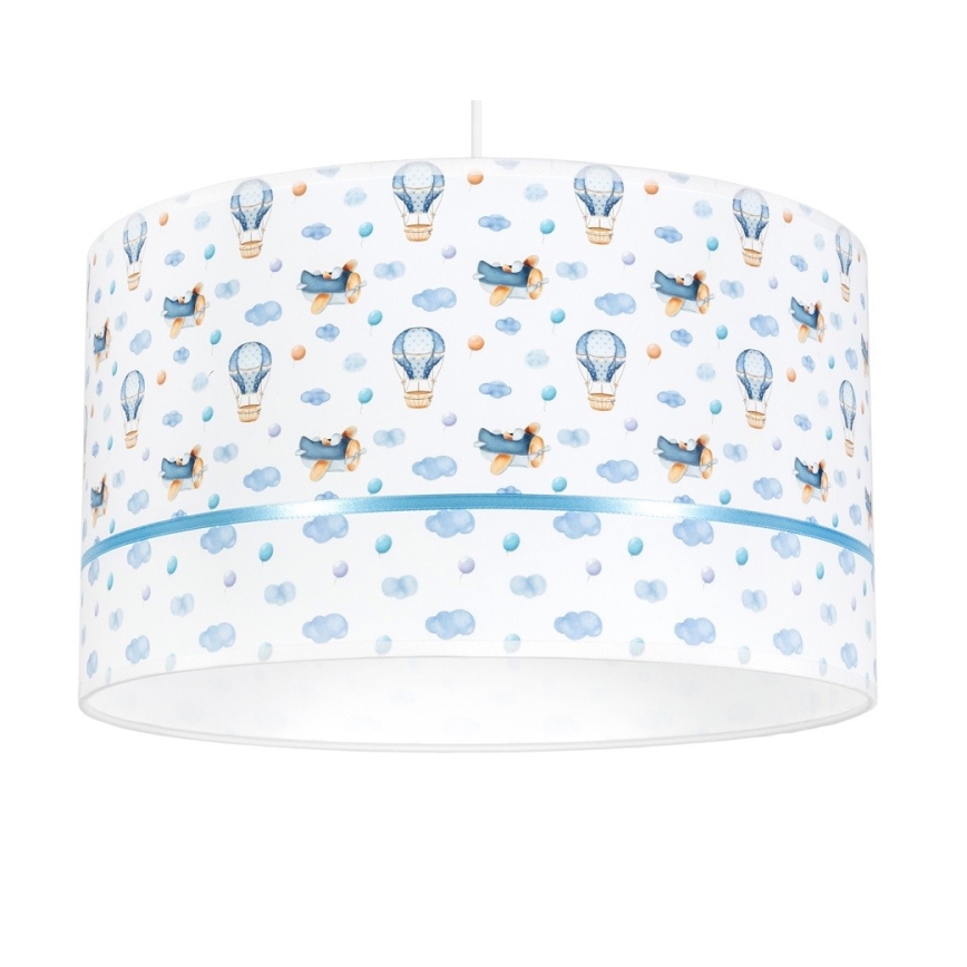 Bērnu lustra PIKKI 1xE27/60W/230V zila