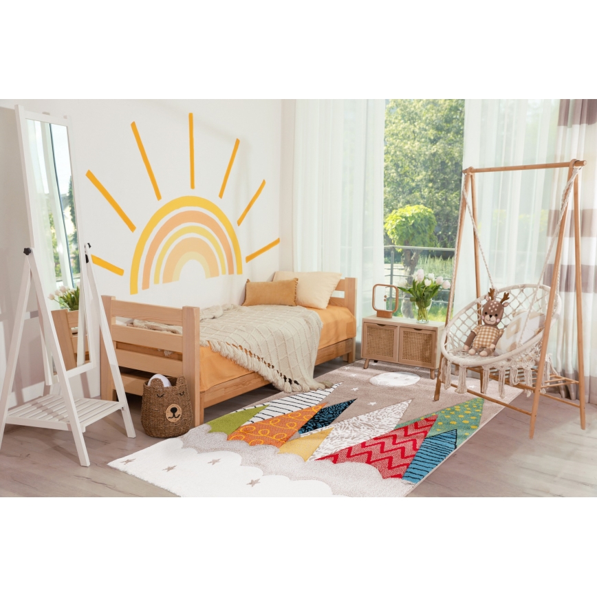 Bērnu paklājs BOND KIDS 80x150 cm 2100 g/m2 daudzkrāsains